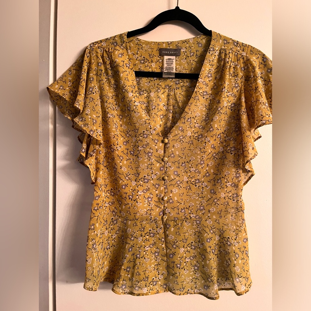 Sans Souci Flowing spring blouse